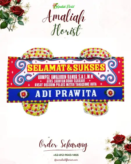 Papan Bunga Ucapan Selamat Jalan Gatot Subroto