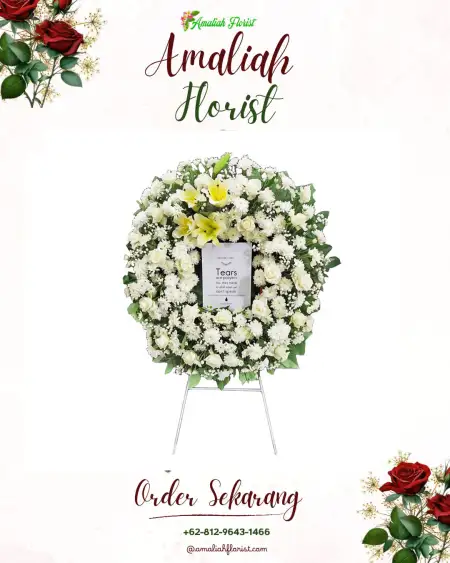 Krans Bunga Duka Jalan Gatot Subroto